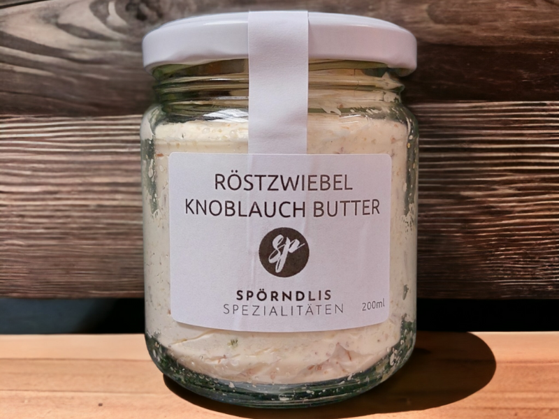Röstzwiebel Knoblauch Butter 200 ml
