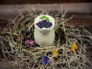 Joghurt Holunder Glas 180 g